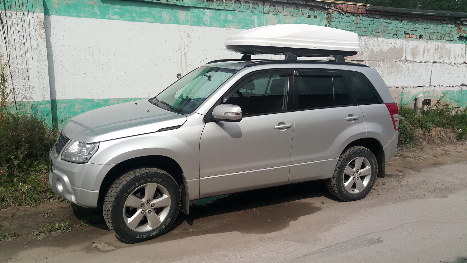 Багажный бокс на крышу Carl Steelman ALTAI 1850*820*400 белый "карбон" с односторонним открытием (об.390л) от магазина ФаркопРос